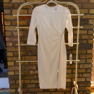 New with tags Calvin Klein sexy zipper dress